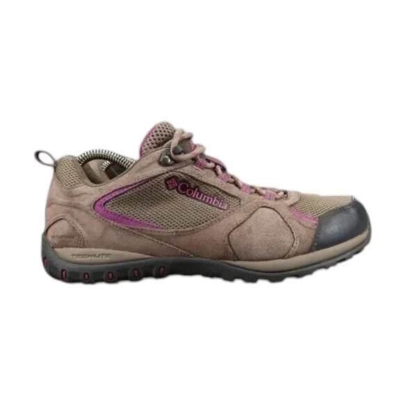 Columbia Shoes Womens 8.5 Hiking Trail Athletic Outdoor Sport Active Waterproof - Picture 1 of 14